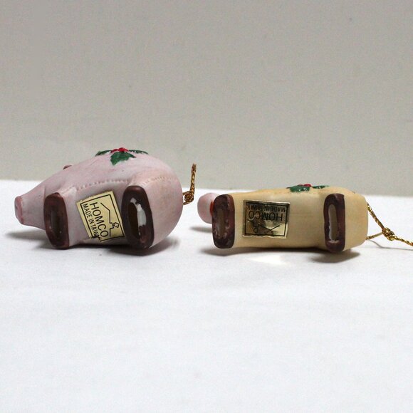 8 Homco Animal Christmas Ornaments - Picture 6 of 12